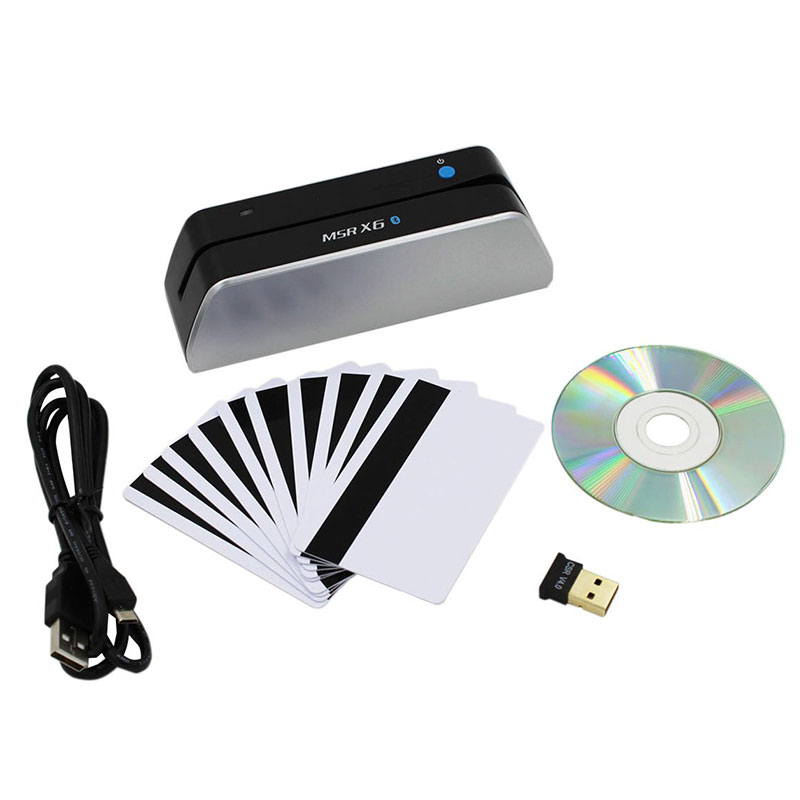 MSR-X6 Bluetooth Magnetic Stripe Card Reader / Writer